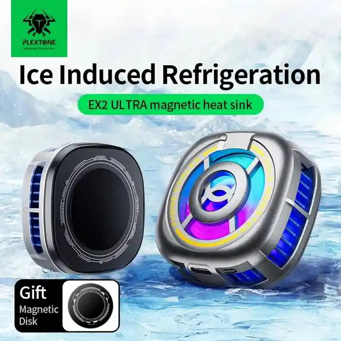 Plextone EX2 Ultra RGB Magnetic Radiator Phone Cooler